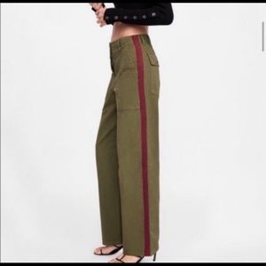 Zara The Worker Straight Pants